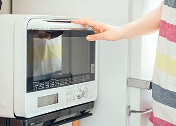 電子レンジの画像